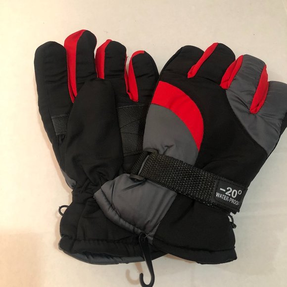 MENS WINTER INSULATED WATERPROOF GLOVES - Picture 2 of 8